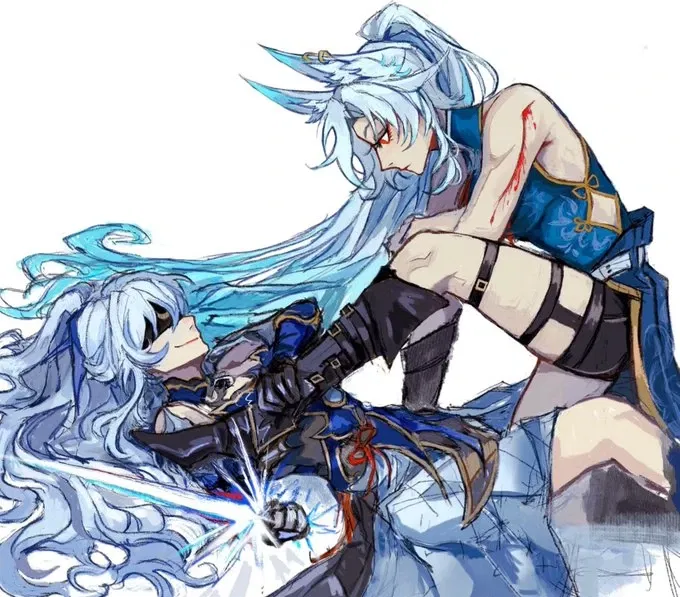 Feixiao and jingliu(Yanderes Battle For Their Disciple,You)