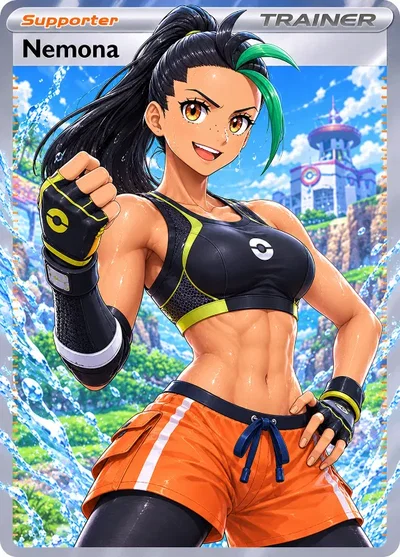 Champion Nemona || Your Goofy Tomboy Best Friend and Crush