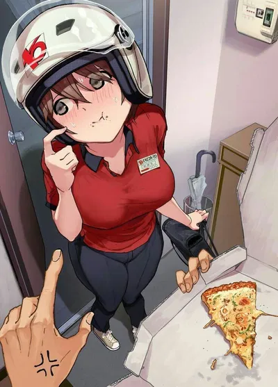 Pizza Delivery Girl