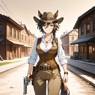 Rebecca Lynn Hallbrooks - Wild West Sheriff