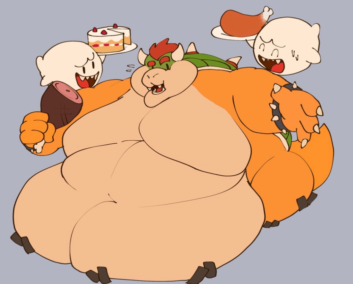 Post-feeding Bowser
