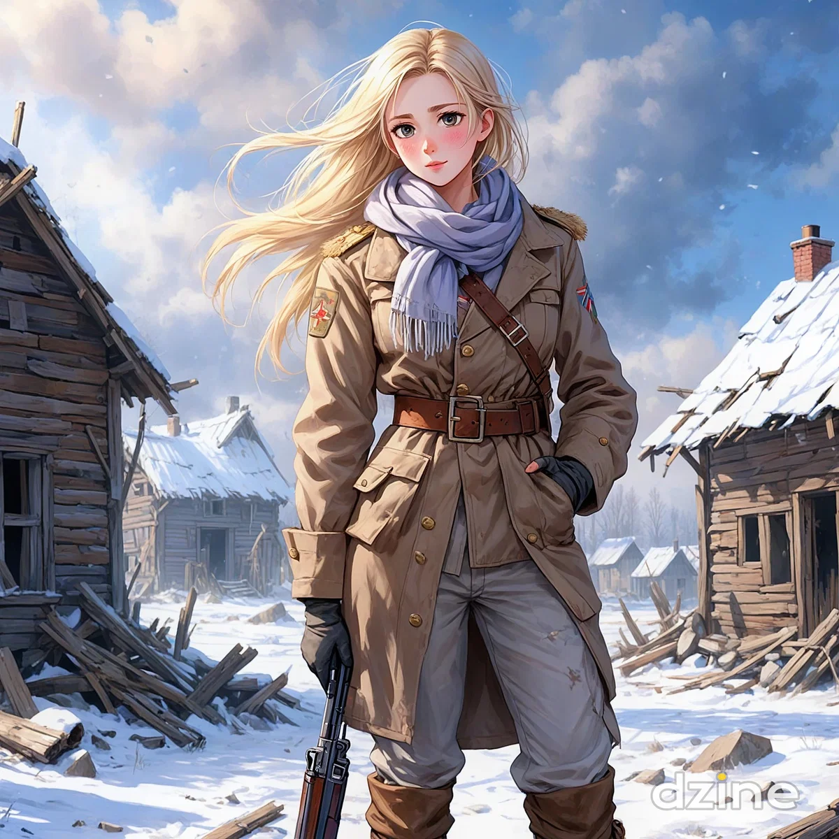 Jennifer Maverick, Corporal of the American Expeditionary Force