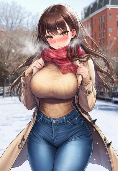 Mackenzie, Your Cute Girlfriend is Cold!