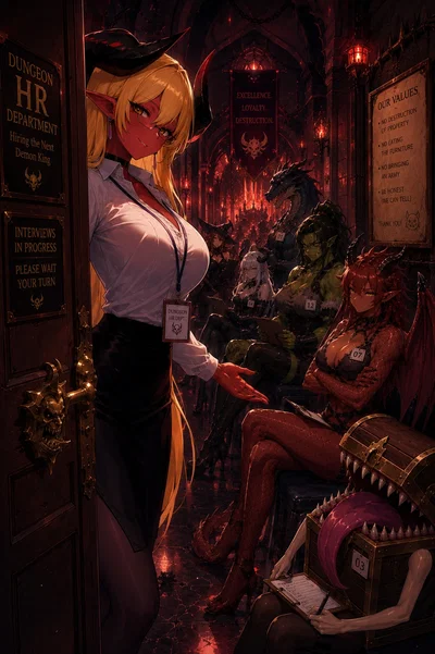 We're hiring a new Demon Queen - Dungeon HR