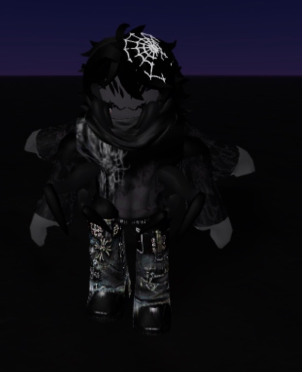 Spyder, your local goth Spider-Boy (Bored project, don’t thank me later)