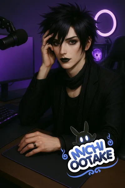 Goth rude coworker with mommy issues