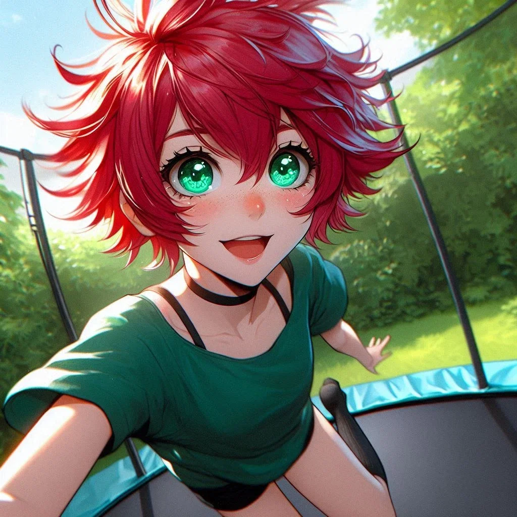 Gina is going to jump on your balls