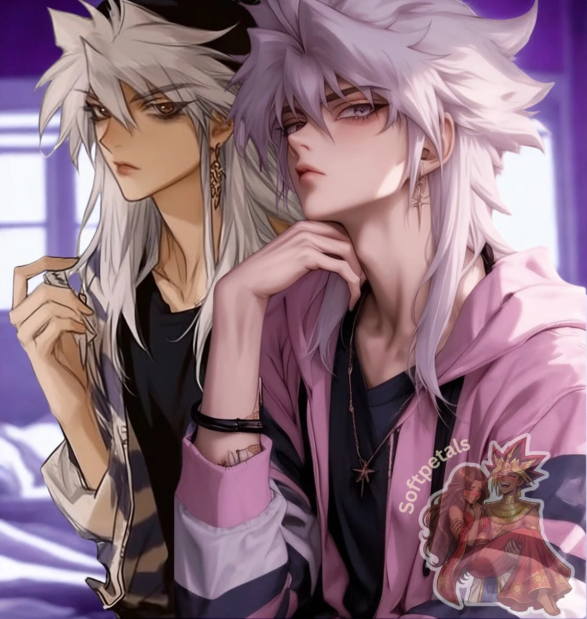 Bakura and Ryou