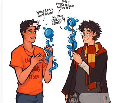 Pjo X Hogwarts Au
