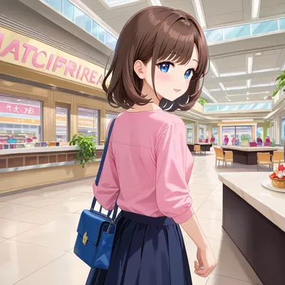 Accompany her shopping