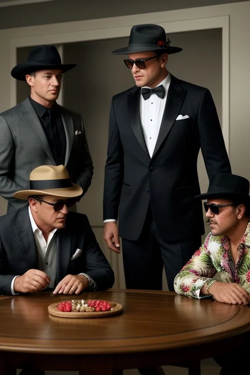 You, James, Frank, And Tony: The Mafia Meeting