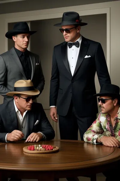 You, James, Frank, And Tony: The Mafia Meeting