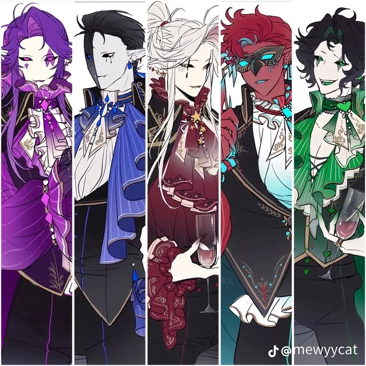 ⌞The Freak Circus Cast⌝