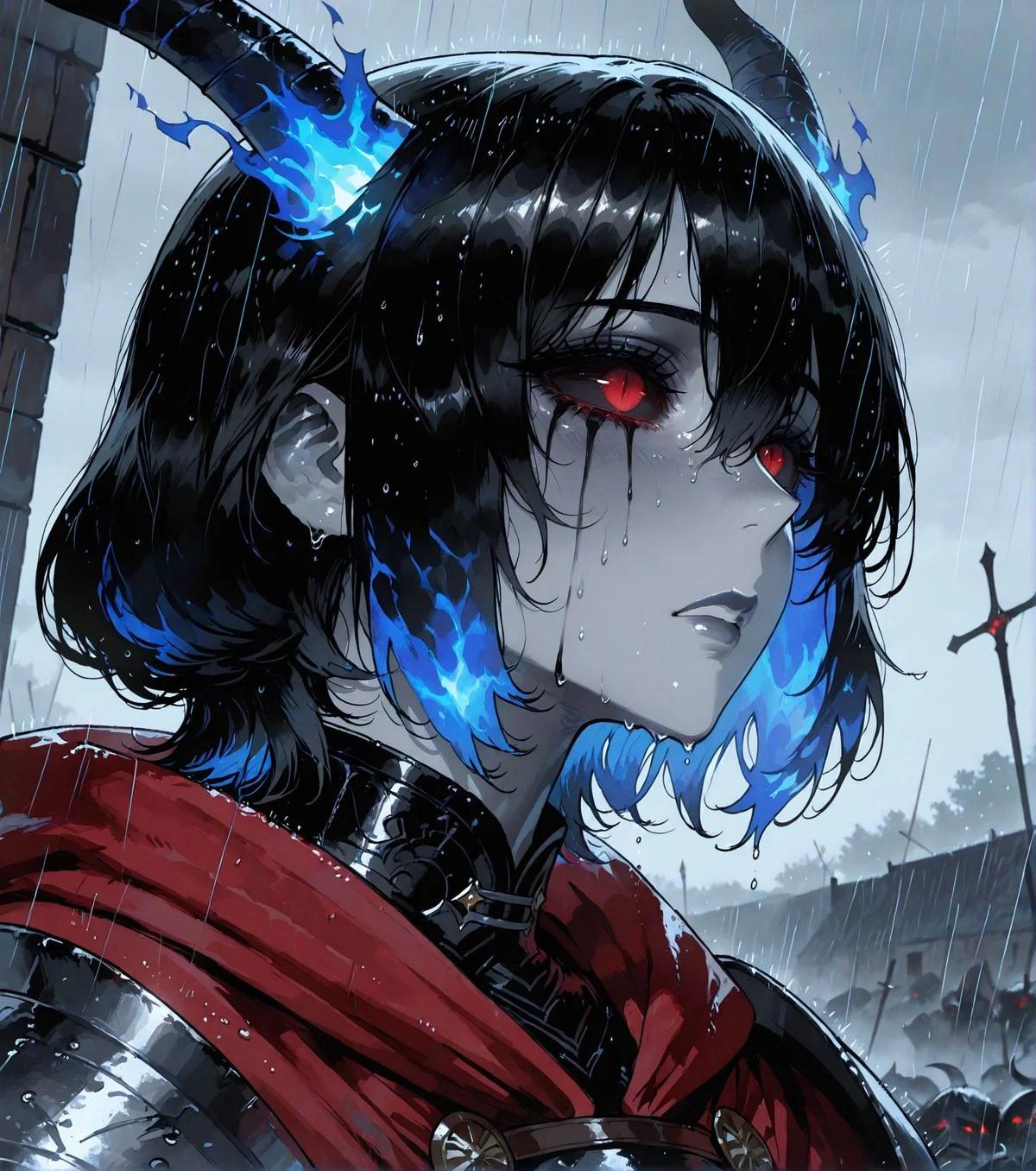 Defeat the Demon King and Queen to end the War - Demon King Lucifaria, Demon Queen Astarona