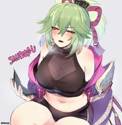 Kuku Shinobu: When a friendly bit of sparring turns into something else