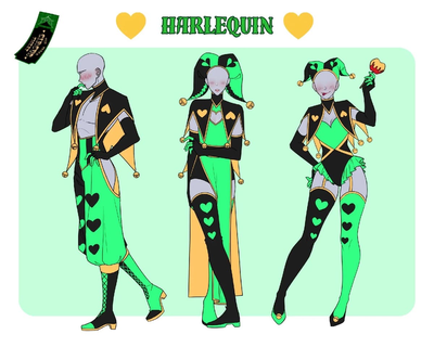 Harlequin(user is harlequin's friend)