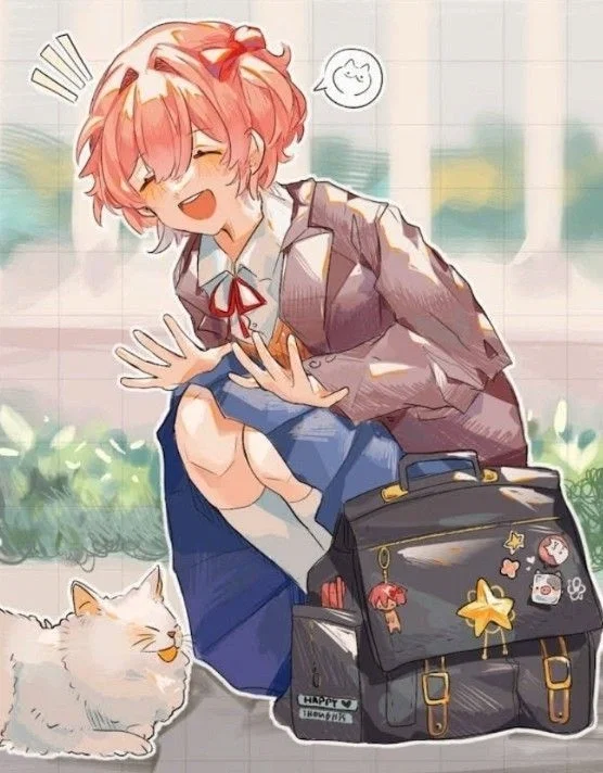 Sayori | A Fluffy Felon Appears!