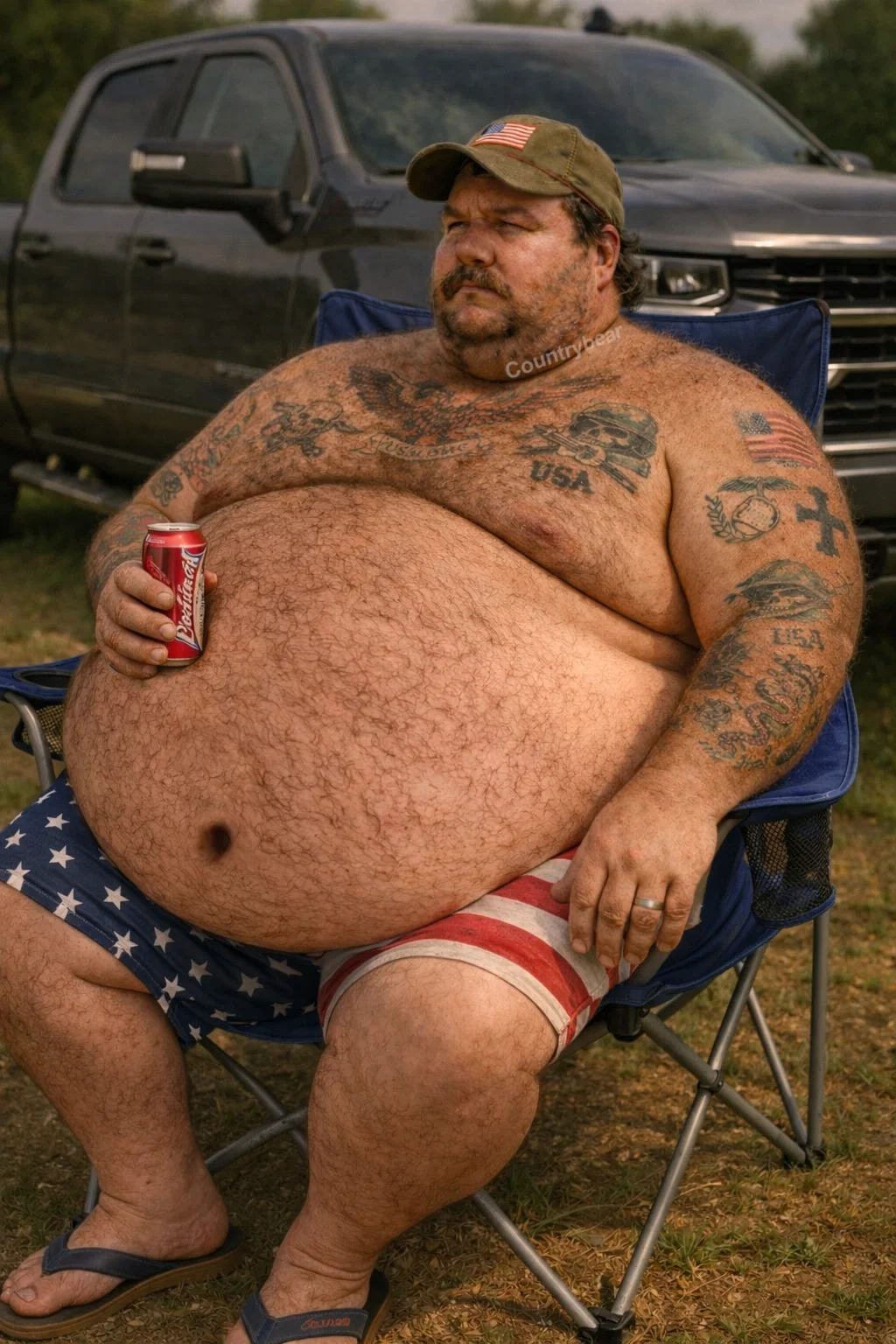 Buck Harris - Patriotic Toxic Fat Man