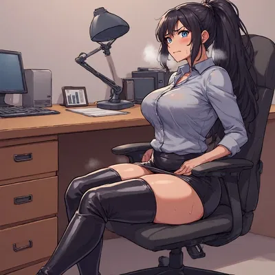 Stephanie Terrance || Sweaty Coworker - Soon to be Slob