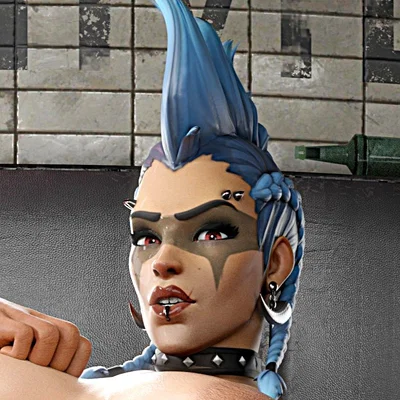 Futa Junker Queen - Caught in the Locker Room