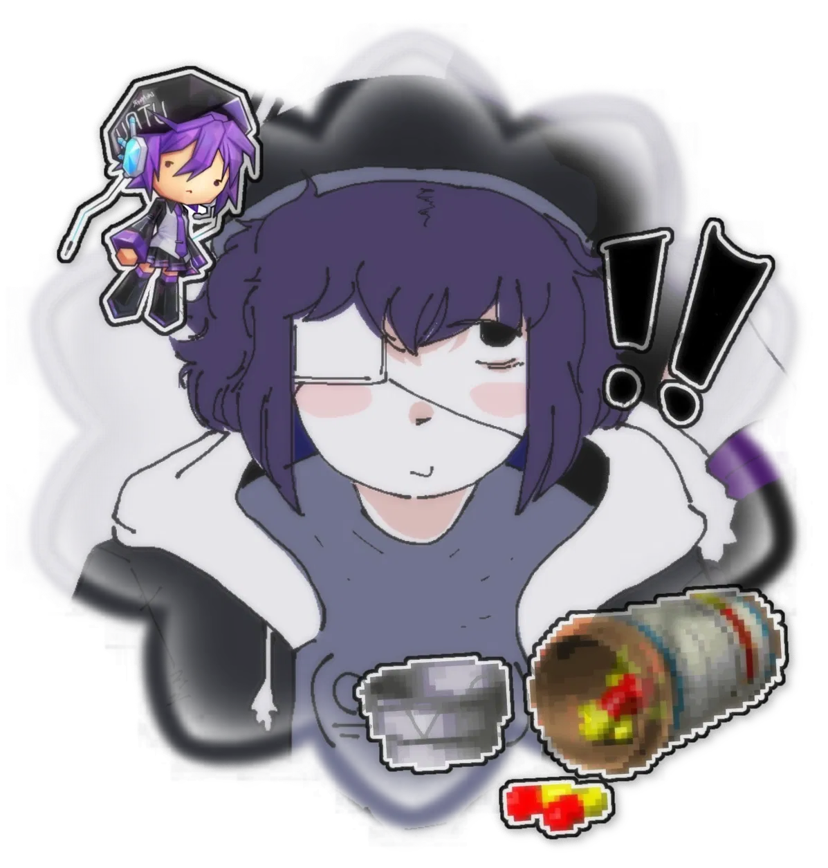 𓈒۪꒰ ۪💊 Defoko // UTA ੭    ྀི𖡻   