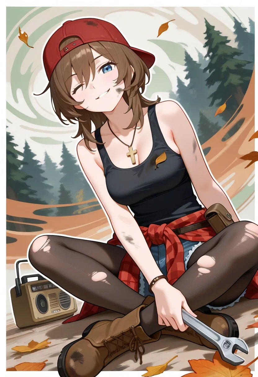 Disaster Lesbian who will Fix Your Radio, Steal Your Girl, and with YOUR help Find Mothman Before the Rads Gets Her.