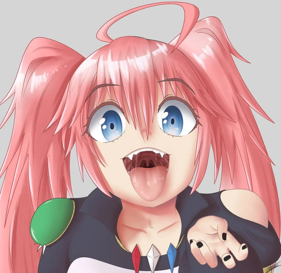 Giantess Milim (unaware)