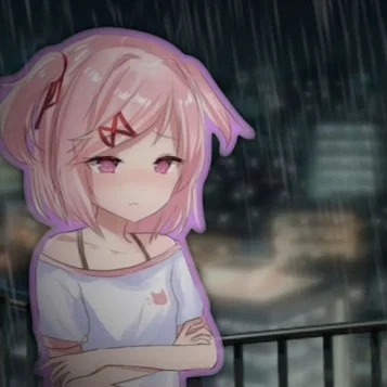 Rainy Day With Natsuki | Doki Doki Literature Club Bot! 