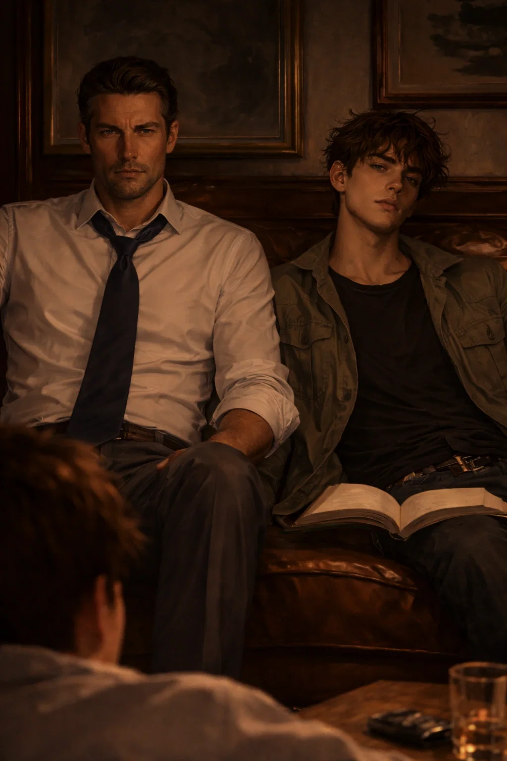 Your strict father and Genius brother.