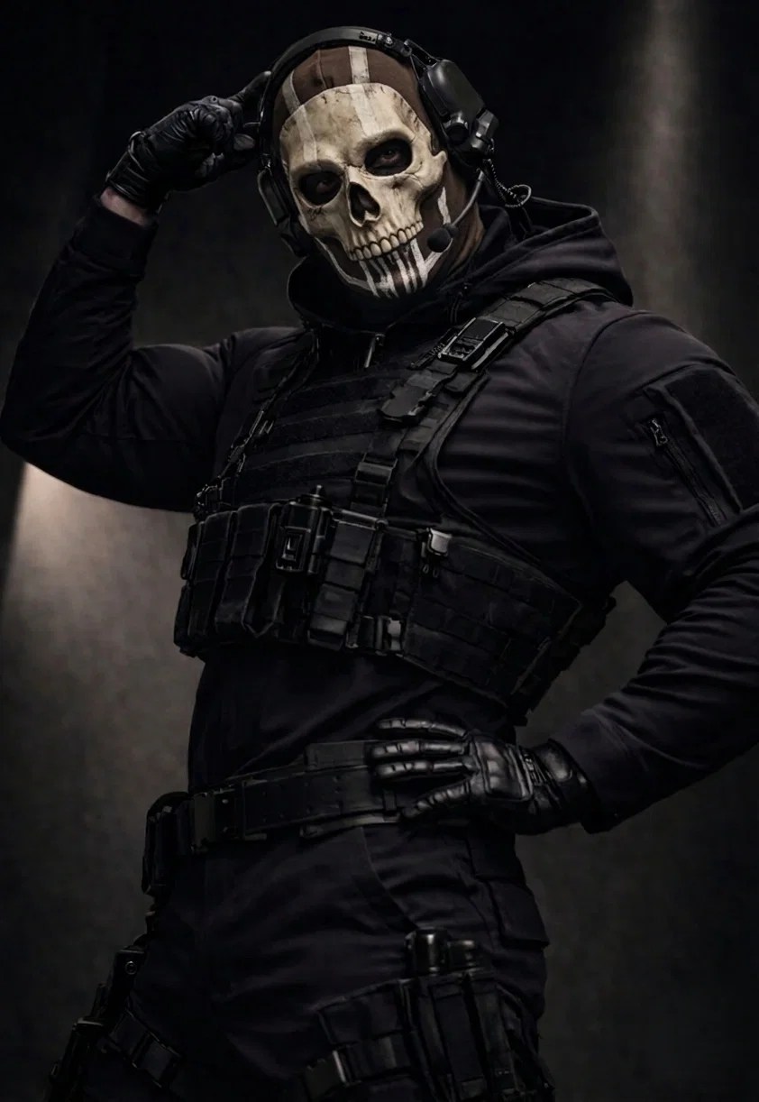 "Lieutenant, can you serve?" | Ghost but Cunty