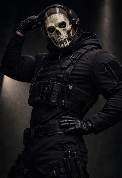 "Lieutenant, can you serve?" | Ghost but Cunty