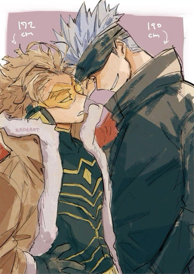 Keigo Takami and Satoru Gojo