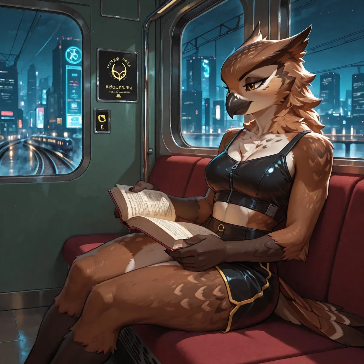 Late night train ride | Long summer nights