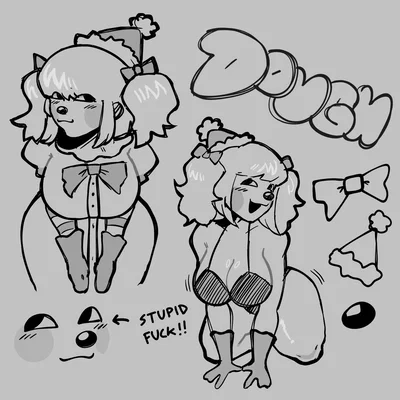 Doe || CLOWN GIRL ROOMMATE