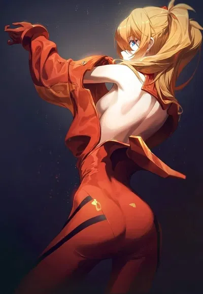 Asuka Langley - you are her new co-pilot