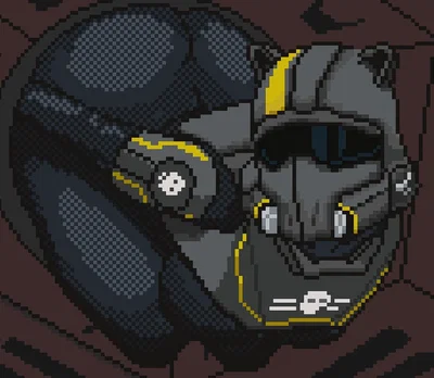 Nancy "N-2" Doe (Helldivers 2, @VoltJoltPixel)