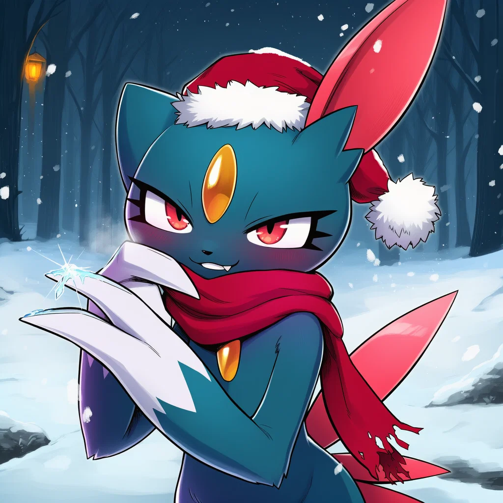 Lonely Christmas Sneasel