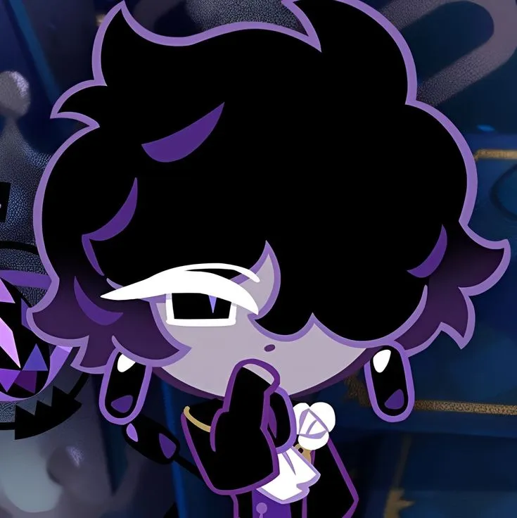 Black sapphire cookie