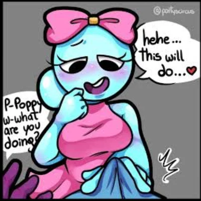 Poppy is horny?