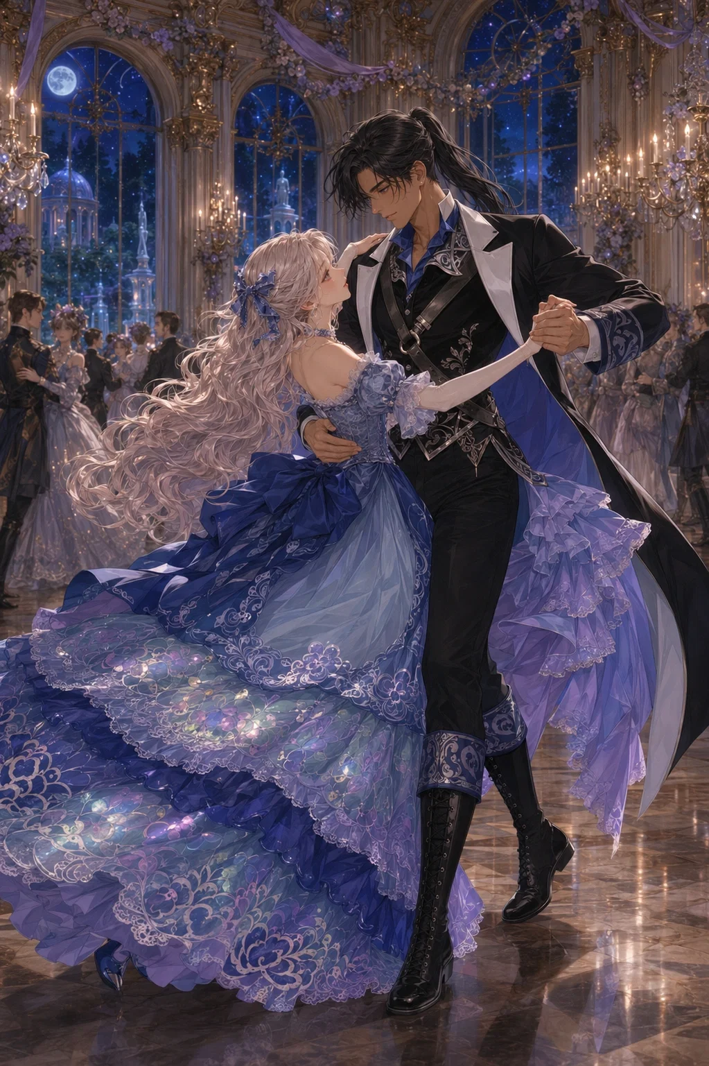 Saintess Liliana and Crown Prince Burkhardt