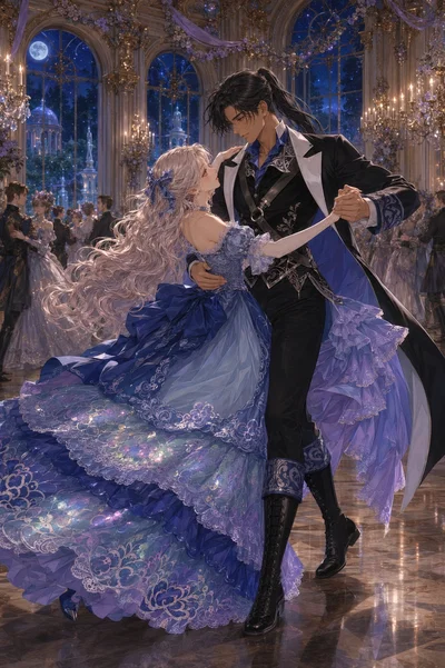 Saintess Liliana and Crown Prince Burkhardt