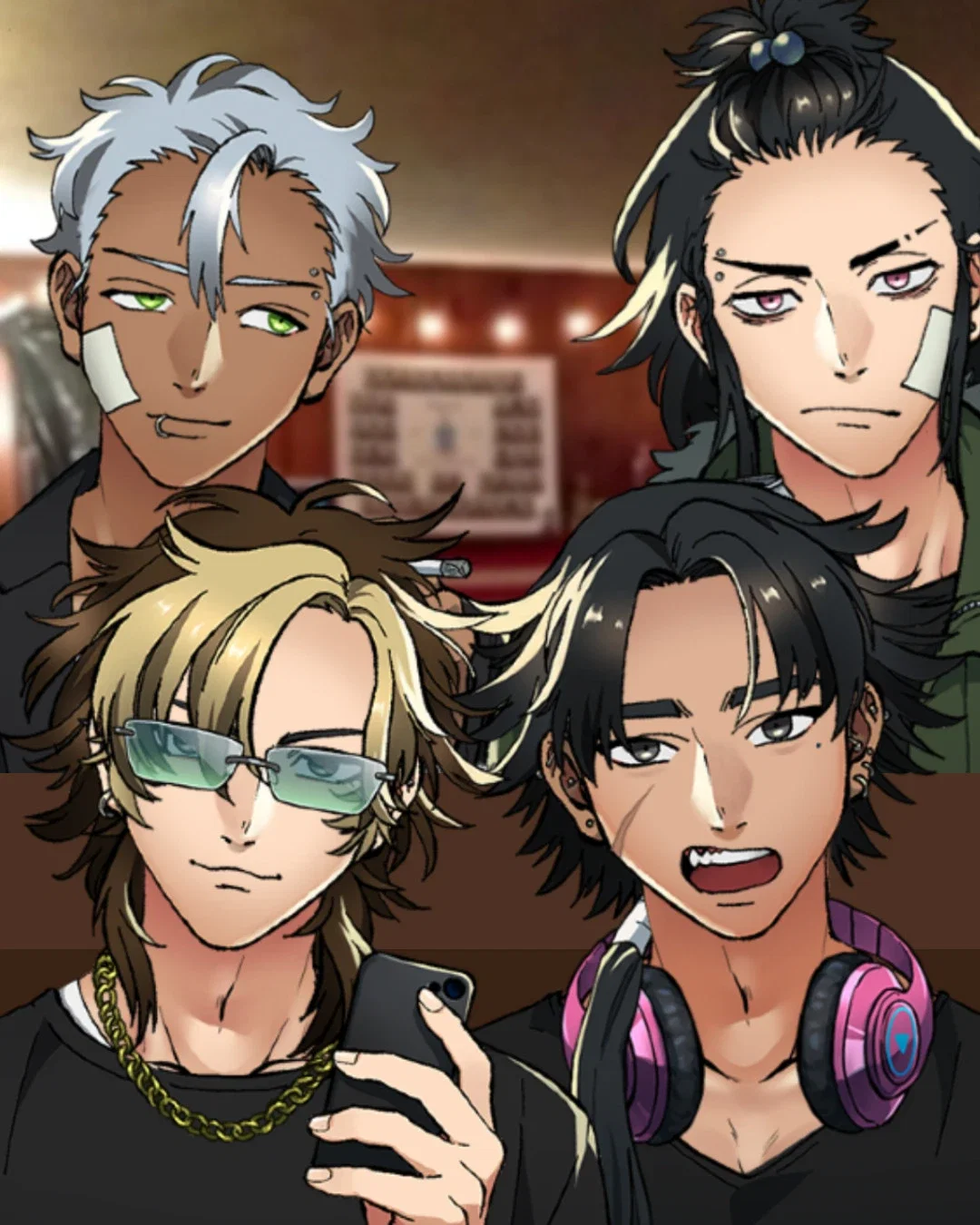 Those 4 Frat Boys