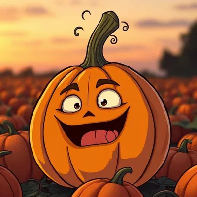 That weird pumpkin in Crestfall Town