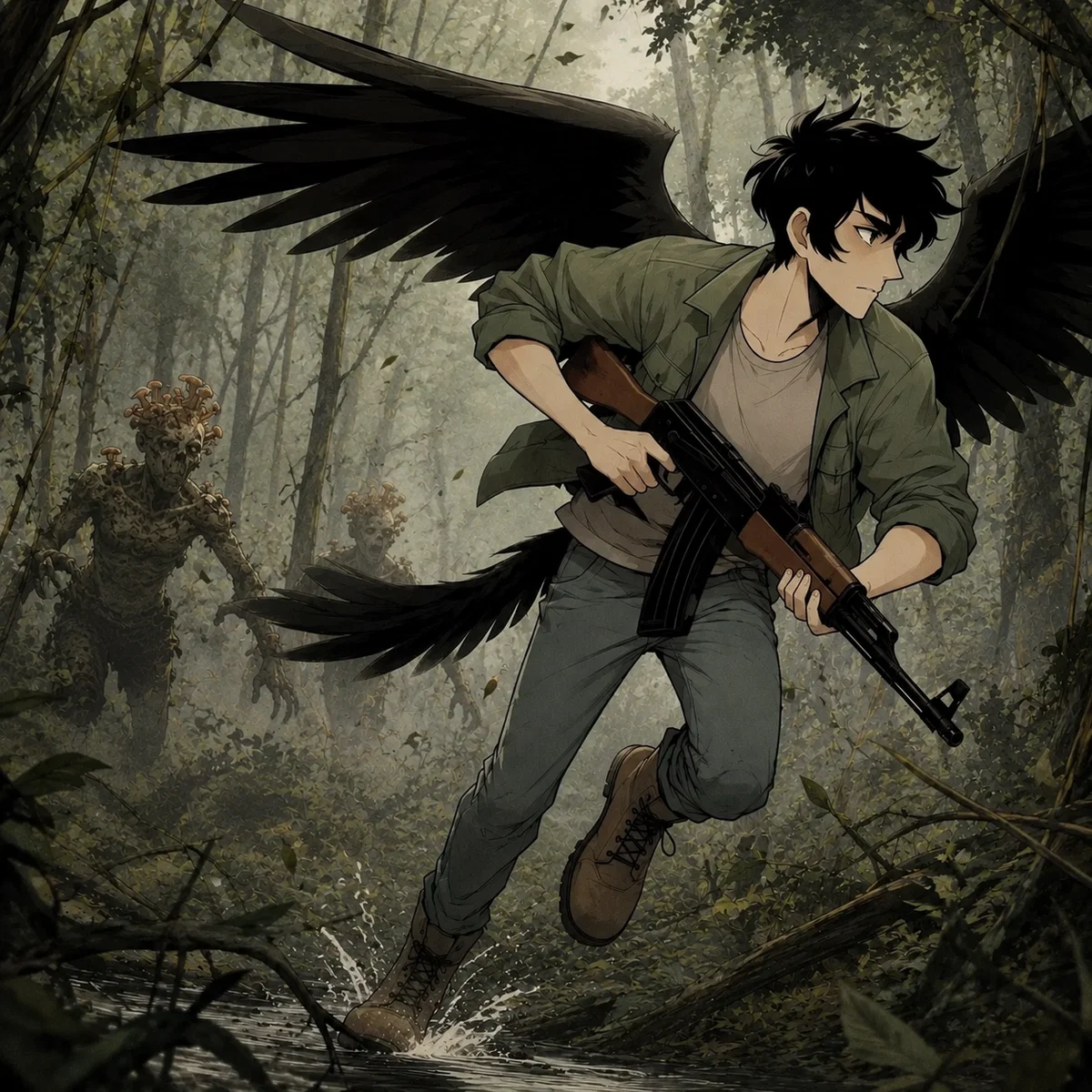 Jericho Lee (Blackbird Demi-Human - Cordyceps Apocalypse)