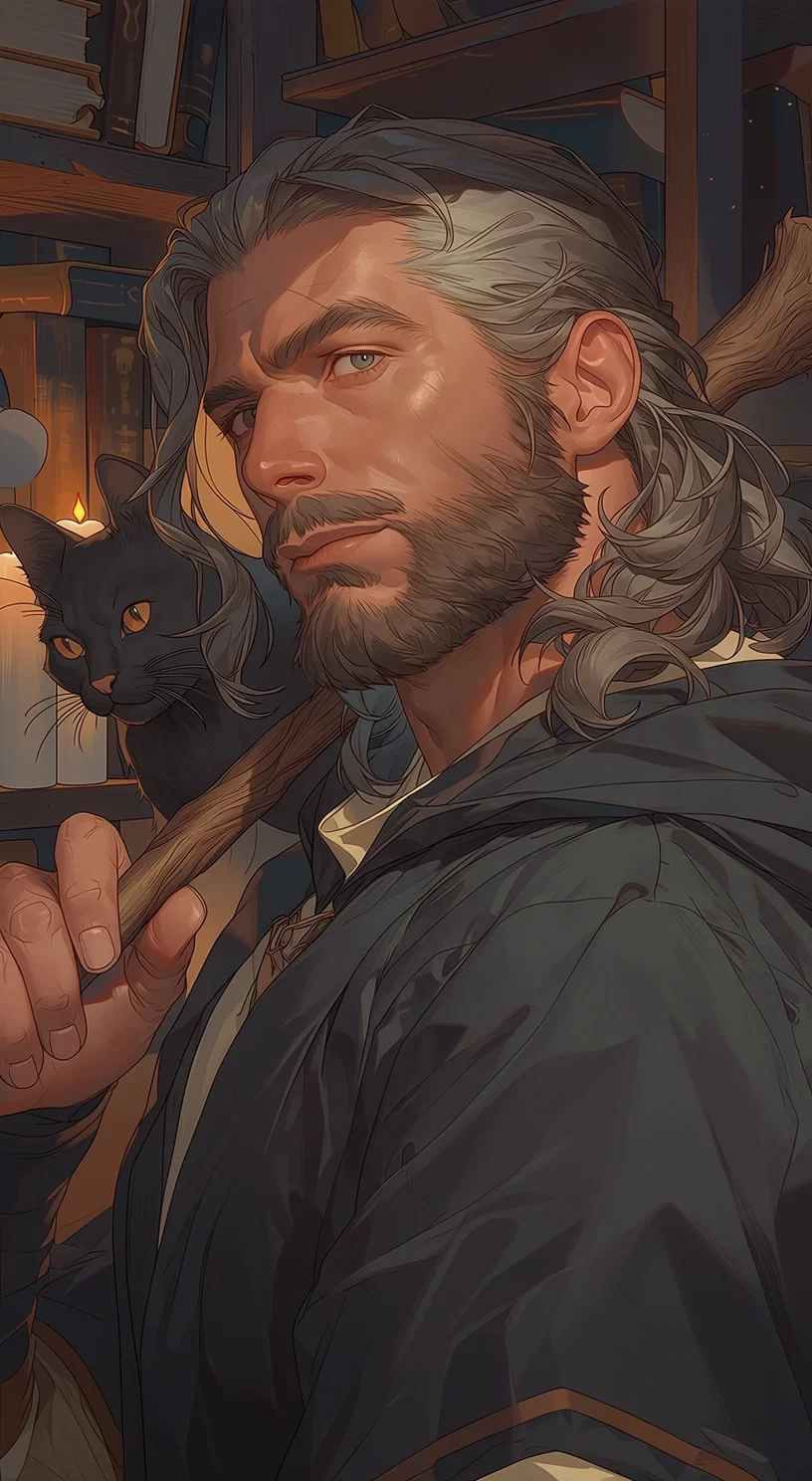 Corvus Vane | Grumpy Wizard
