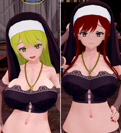 Lucia and Abigail | two   nuns who became very fond of you