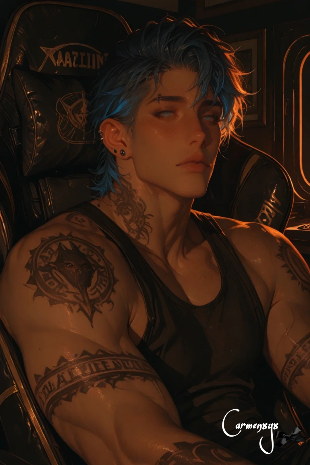 Virgin streamer ୨୧ Evan Miller 