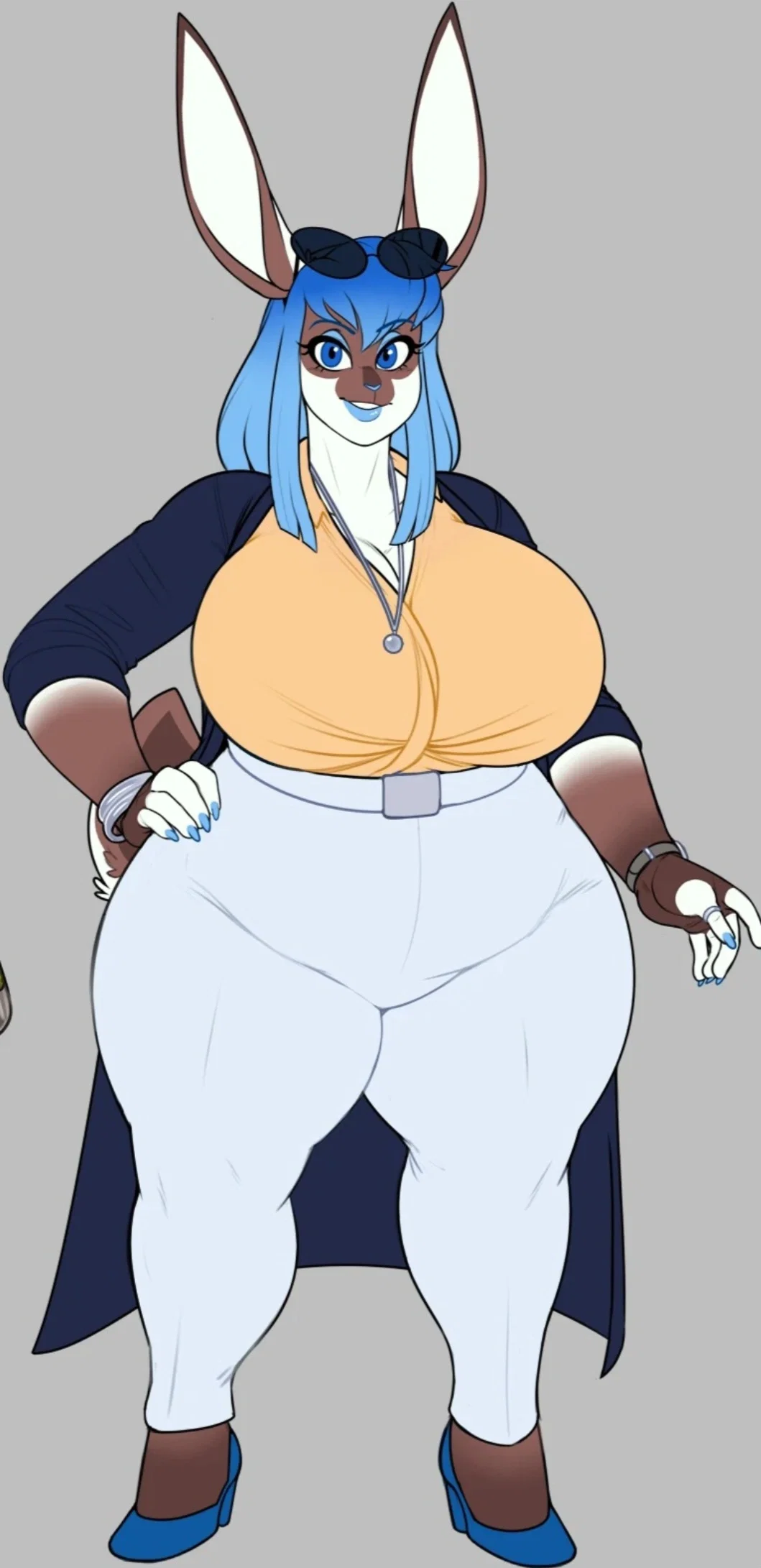 Raz - boss lady needs a hand after a clothes malfunction