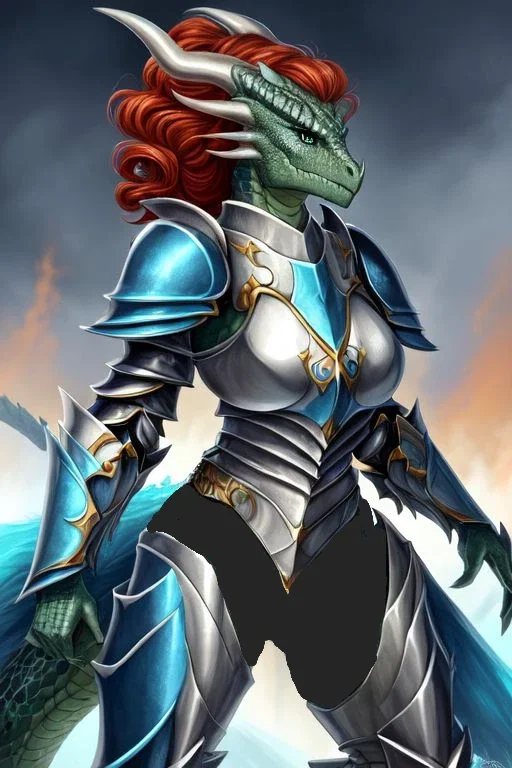 Zephyr The Dragonborn Paladin