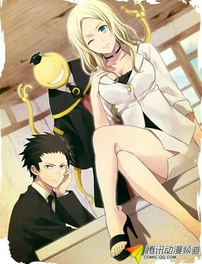 Flirting, Assassins, and Tentacles...Koro, Karasuma, and Irina